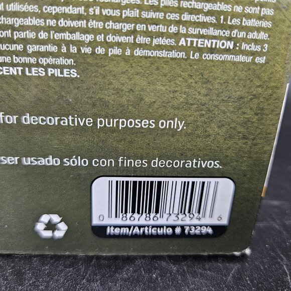 Gemmy Animated Crystal Ball Halloween Skull Eye Motion Sound Light Decor 6 Inch - Picture 9 of 14